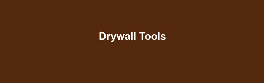 drywall tools