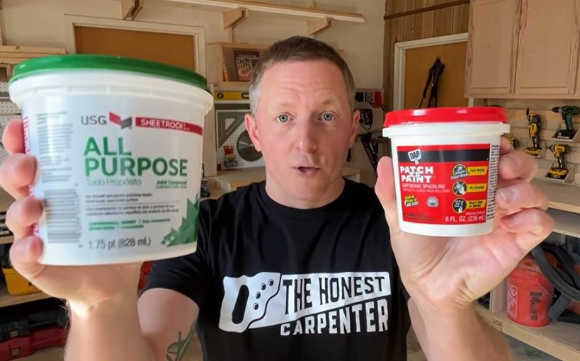 comparison between drywall compound vs spackle