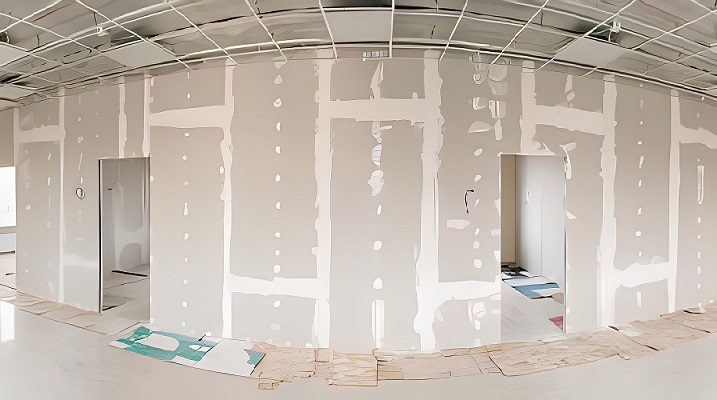 preparing the drywall for santa fe texture application